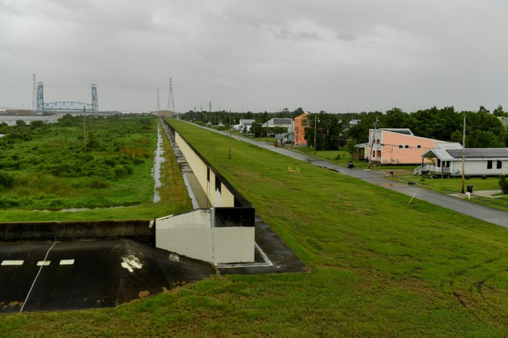 Rebuilt homes stand along Jourdan Avenue near the Industrial Canal in the Lower Ninth Ward neighborhood of New Orleans, Louisiana