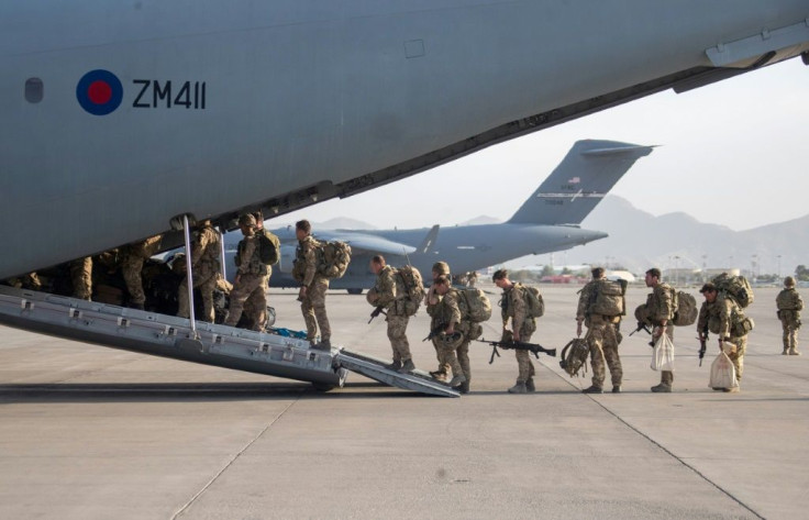 British forces leave Kabul