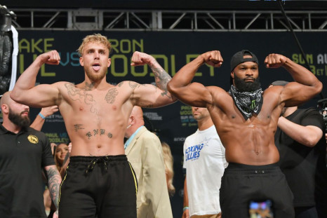 Jake Paul v Tyron Woodley - Weigh In