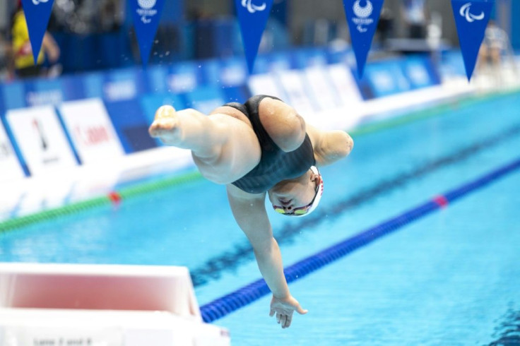 Dubbed the 'Flying Fish,' 16-year-old swimmer Jiang Yuyan is China's youngest Paralympian