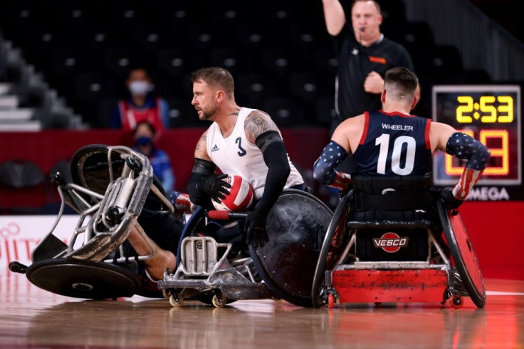 Britain's Stuart Robinson admitted he didn't expect the team to win their first ever wheelchair rugby gold