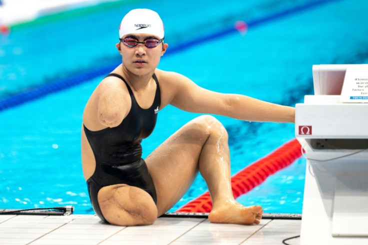China's 16-year-old 'Flying Fish' Jiang Yuyan broke a world record and won Paralympics gold on Monday