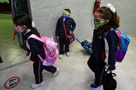 Children are returning to school in Mexico after more than a year of distance learning