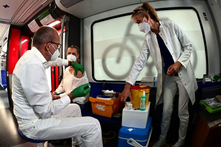 Germany has rolled out the  'Impfzug' vaccination train to try to boost vaccine rates