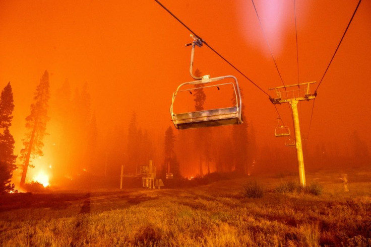 The Caldor Fire has torn through mountain resorts as it marches relentlessly onwards