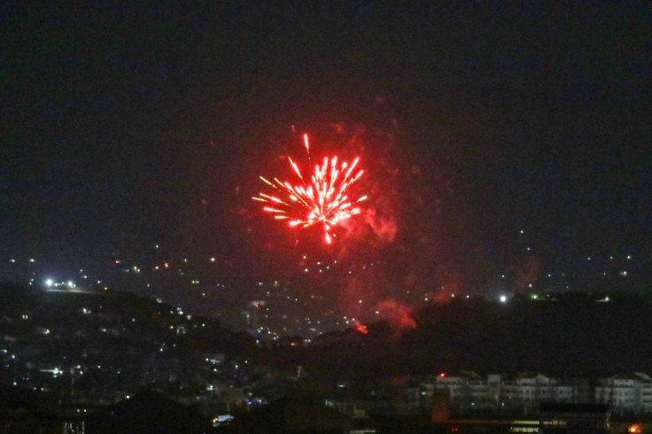 Celebrations erupted in Kabul as news spread of the US pull out