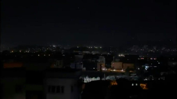 The sound of celebratory gunfire is heard across Kabul and fireworks can be seen in the sky early Tuesday after the Pentagon and Taliban separately confirmed that the last US troops had left Afghanistan, ending a 20-year war. [COMPLETES VIDI9LX2RZ_EN]