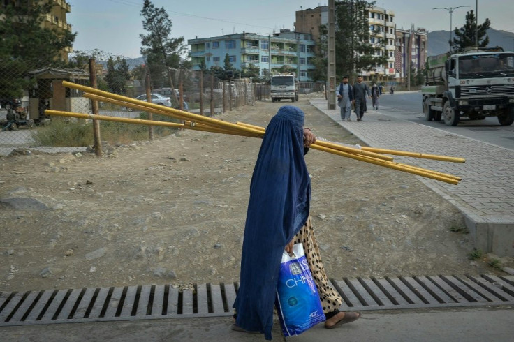 There are fears for the rights of women under the hardline Taliban Islamist leadership