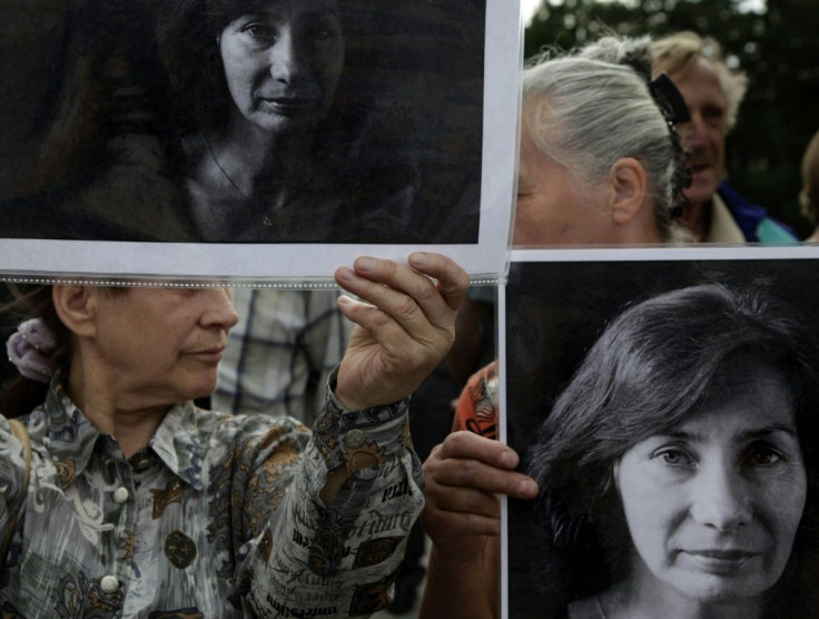 Estemirova went missing on July 15, 2009, and her body was found later that day with gunshot wounds