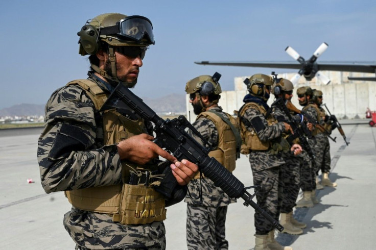 Taliban troops at Kabul's airport: Will China or Russia see the Taliban's seizure of power in Afghanistan as a sign of US weakness?