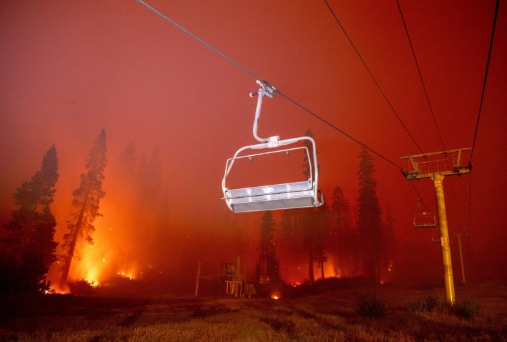 Caldor Fire - Ski Lift