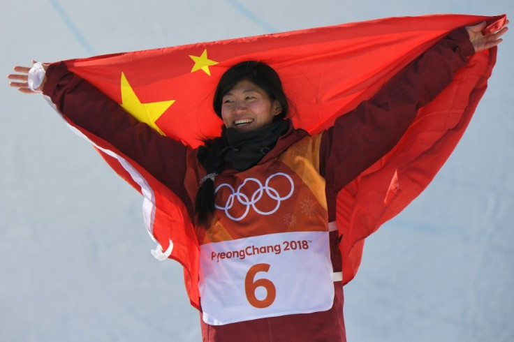 Liu Jiayu won a silver medal at the 2018 Pyeongchang Games