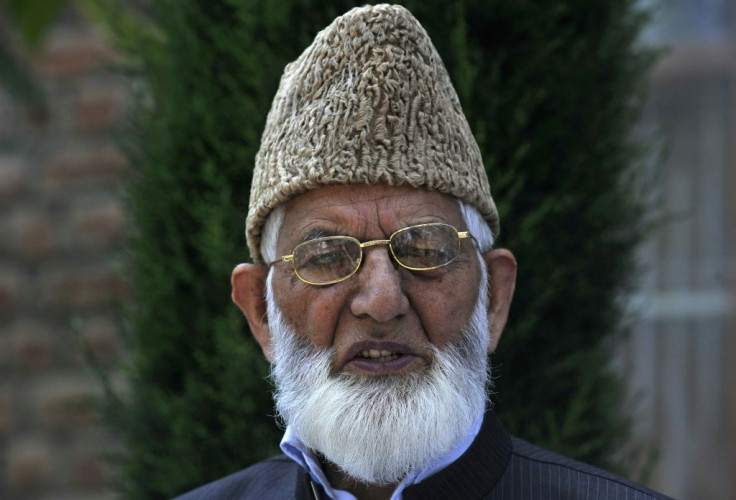 Kashmiri separatist Syed Ali Geelani, shown here in 2012, had spent much of his life either in jail or under house arrest