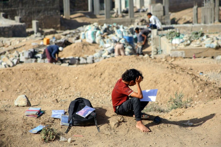 Many Yemeni pupils are dropping out of school due to the harsh conditions