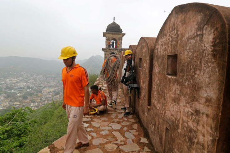 Several people at Amer Fort were among nearly 80 killed by lightning strikes during India's monsoon season