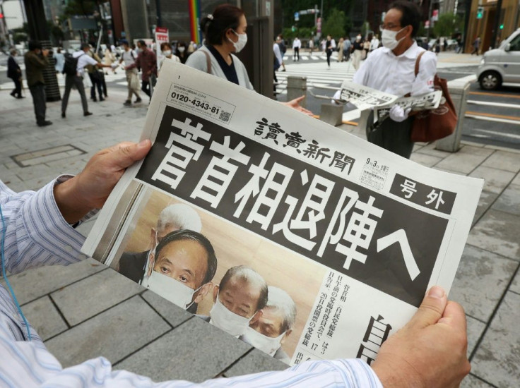 Prime Minister Yoshihide Suga's shock decision suggests a possible return to political turbulence for Japan