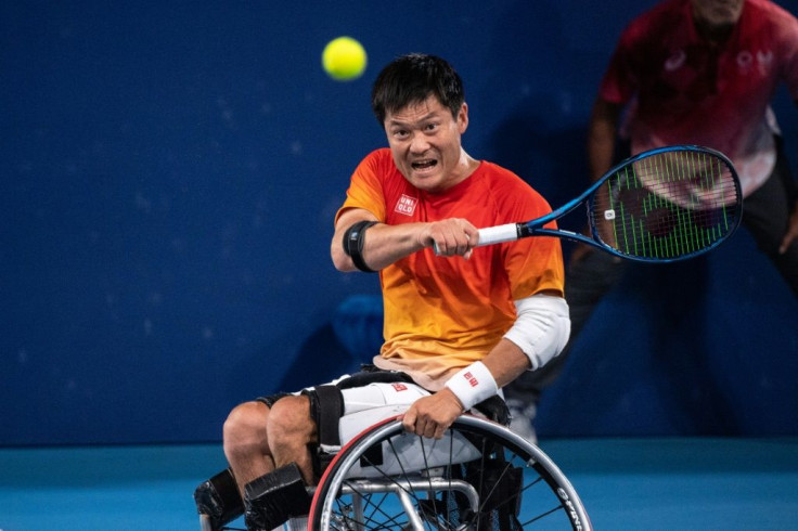 Japan's Shingo Kunieda won the men's wheelchair tennis singles title at the Tokyo Paralympics on Saturday