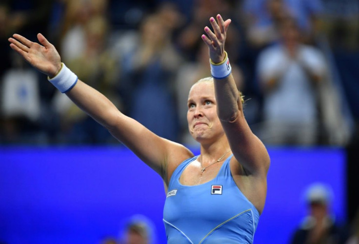 "I didn't want to leave," US player Shelby Rogers says after beating Australia's Ashleigh Barty
