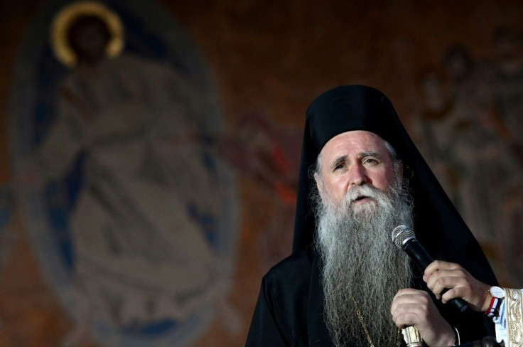 Bishop Joanikije's inauguration ceremony at the Cetinje monastery stirred ethnic tensions