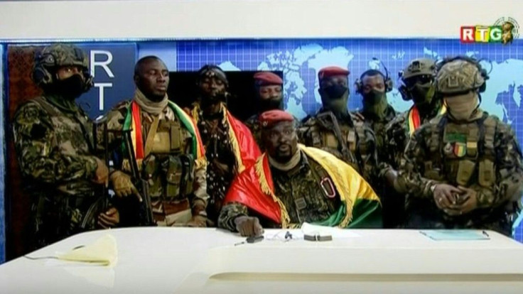 Army stages coup in Guinea