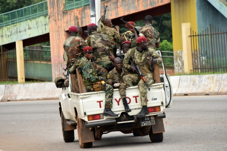 Residents of the capital Conakry's Kaloum district reported hearing heavy gunfire