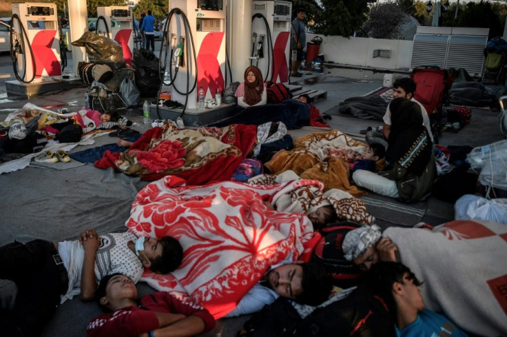 The Moria blaze sparked a chaotic exodus from the camp, with 12,000 migrants forced to sleep rough for days and sparking anger of local residents