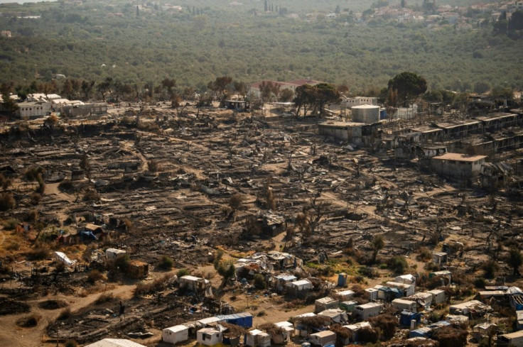 Moria, home to more than 12,000 migrants including hundreds of unaccompanies minors, was totally destroyed on September 9, 2020 after a two-day blaze