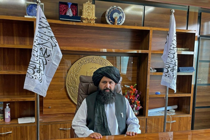 Mullah Neda Mohammad says the Taliban "don't consider IS as a threat"
