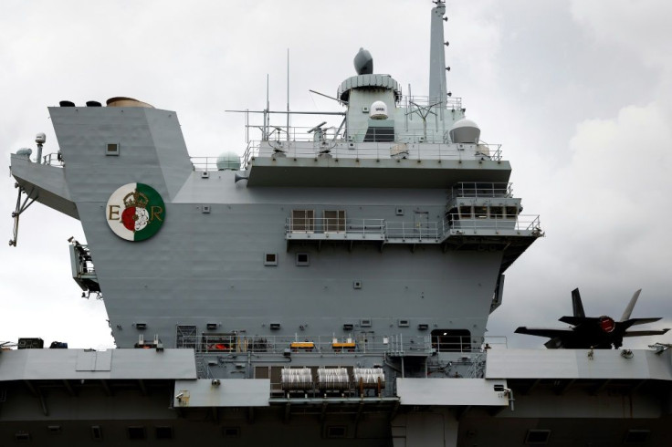The British Royal Navy's HMS Queen Elizabeth aircraft is the flagship of the UK's Carrier Strike Group deployment, which has been making stops around Japan and carrying out exercises along with vessels from allied nations in recent weeks