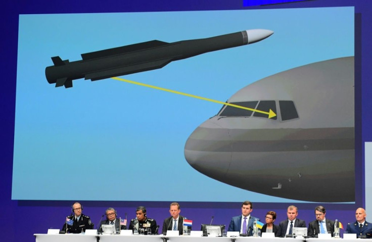International investigators say a Russian-made missile brought down the plane
