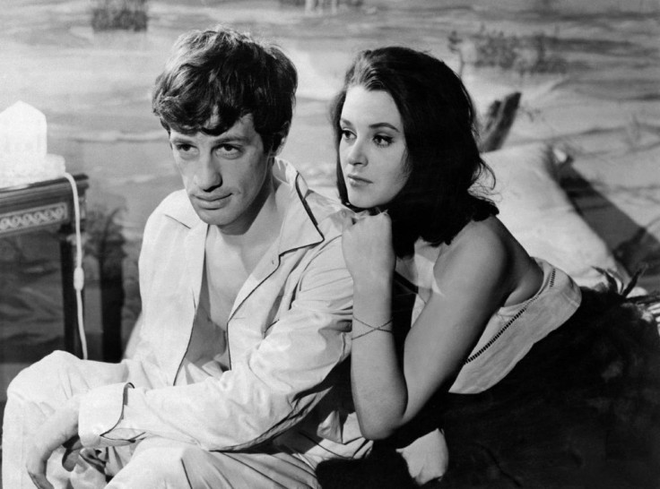 Come to bed eyes: Belmondo starred in Jean Becker's "A Man Named Rocca" in 1961 with Beatrice Altariba