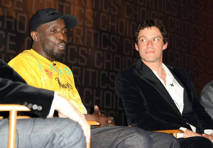 Actors Michael K. Williams (L) and Dominic West (R) of 'The Wire' are seen in New York in March 2008