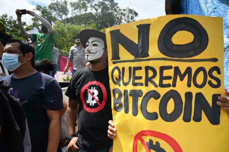 A recent opinion poll found that 70 percent of Salvadorans opposed the adoption of bitcoin as legal tender, and hundreds protested against it on September 1, 2021