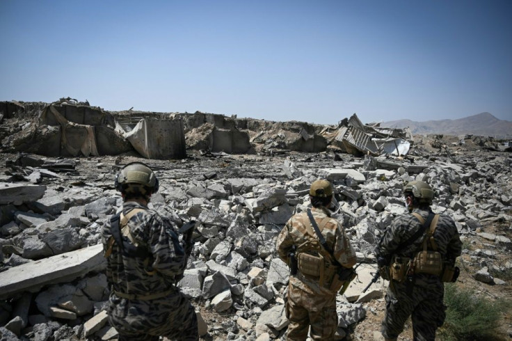 The US destroyed the last CIA base in Afghanistan as its troops pulled out