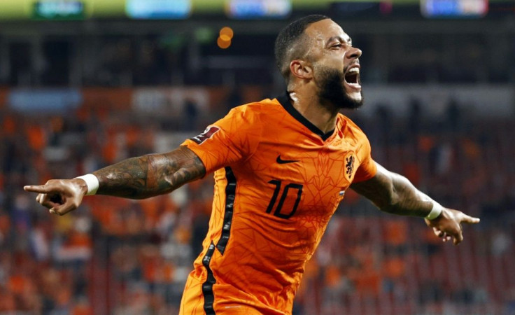 Memphis Depay scored a hat-trick as the Netherlands thrashed Turkey 6-1