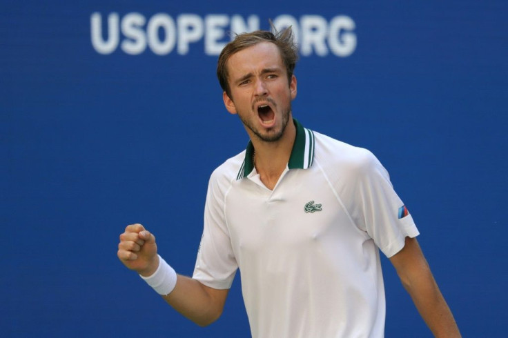 Russia's Daniil Medvedev advanced to the US Open semi-finals on Tuesday by defeating Dutch qualifier Botic van de Zandschulp