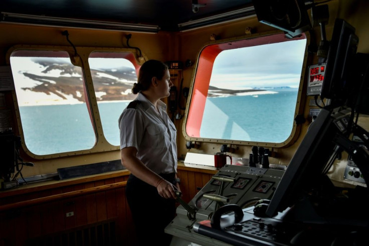 Diana Kidzhi, 27, is the most senior woman in Russia's growing nuclear icebreaker fleet