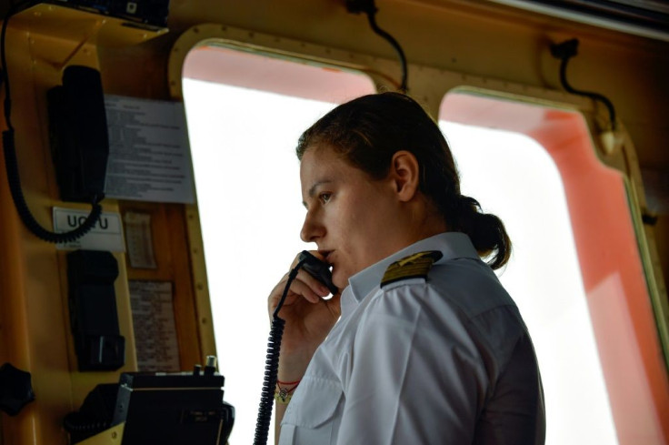 While Saint Petersburg's Naval Institute was closed to women, another maritime university specialising in commercial shipping opened a course to female students just as Kidzhi finished schoolÂ
