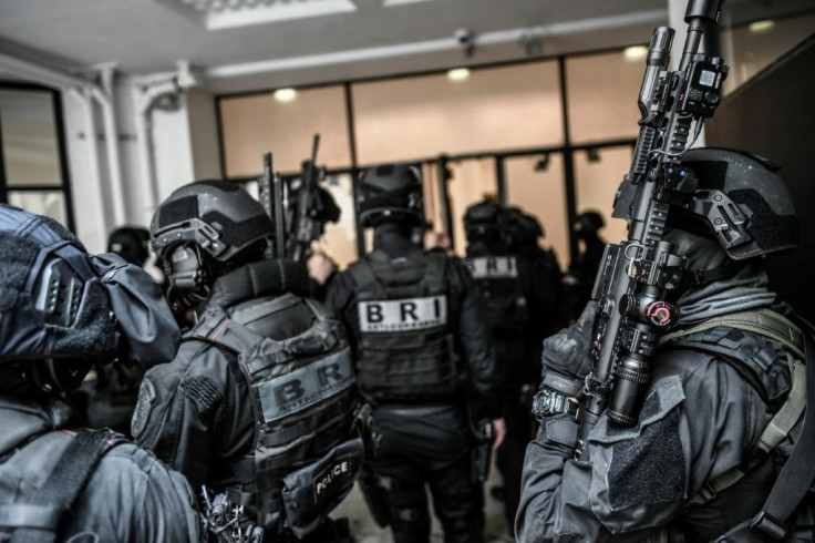 BRI members are specialised police commandoes tasked with handling crisis situations