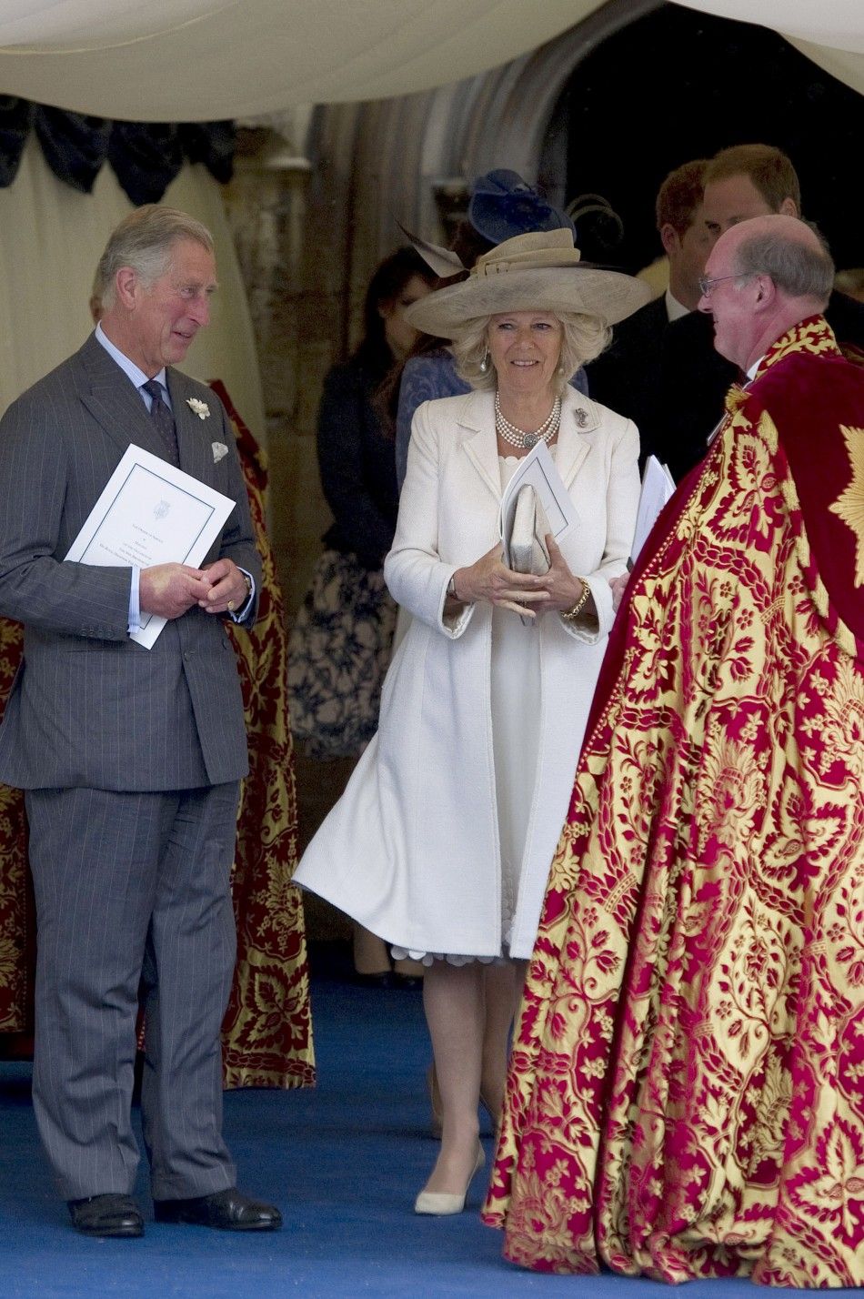 Kate Middleton attends Prince Philips 90th birthday in recycled coat.
