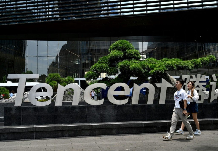 Shares in Tencent have been battered by China's crackdown on the gaming sector