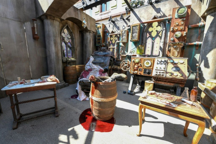 Gallons of fake blood have gone into the sets