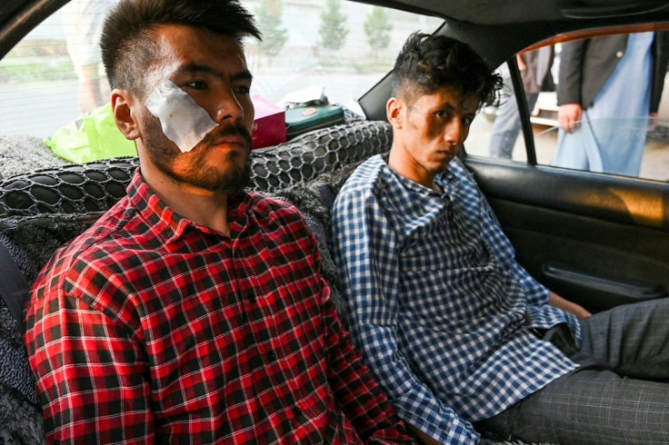 Naqdi and Daryabi say they were beaten and detained for hours by Taliban fighters for covering a women's protest in Kabul