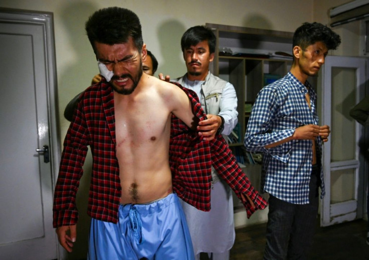 The men say they were punched and beaten with batons, electrical cables and whips after being accused of organising the protest