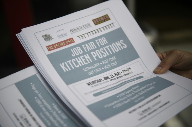 New US jobless claims have fallen to a pandemic low for a second straight week