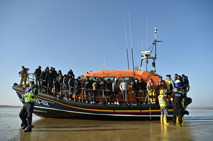 A record 828 people crossed over from France on a single day in late August