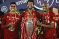 Liverpool's Brazilian trio (from left to right) Roberto Firmino, Alisson Becker and Fabinho could miss the Premier League match against Leeds