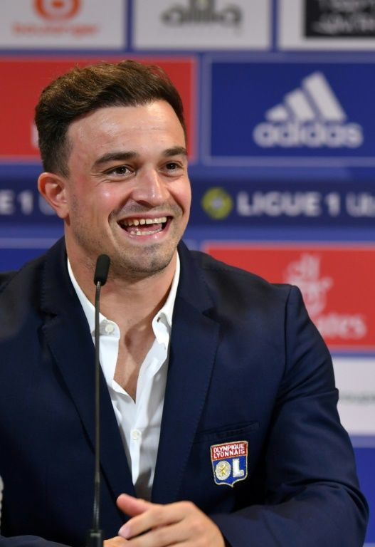 Former Liverpool player Xherdan Shaqiri is hoping to make an impact at Lyon