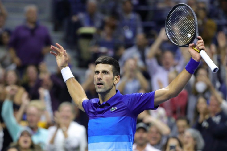Serbia's Novak Djokovic reached the brink of completing the first men's singles calendar-year Grand Slam since 1969 by defeating Alexander Zverev on Friday to reach the US Open final