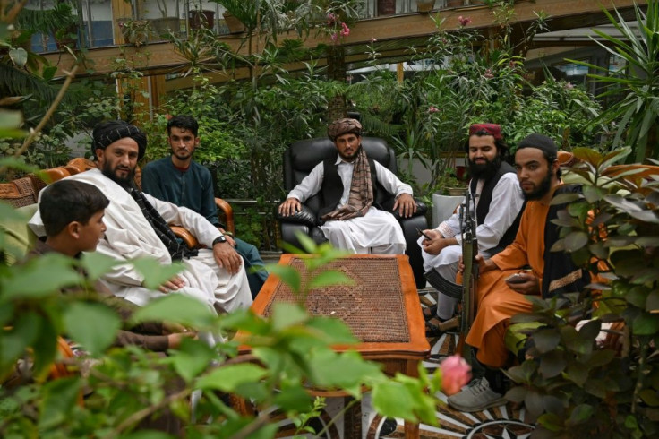 Taliban fighters have taken over the glitzy Kabul mansion of one of their fiercest enemies -- the warlord and fugitive ex-vice president Dostum